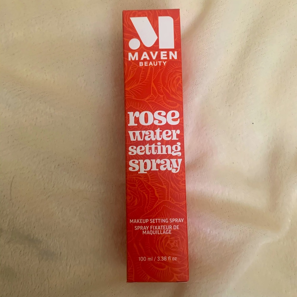 Maven Beauty rose water setting spray